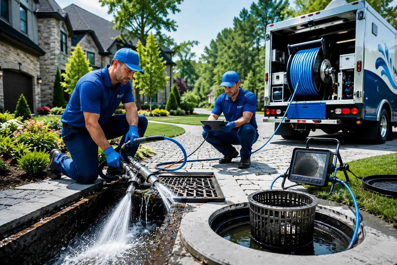 Local outdoor drain cleaning professionals in Peak, SC