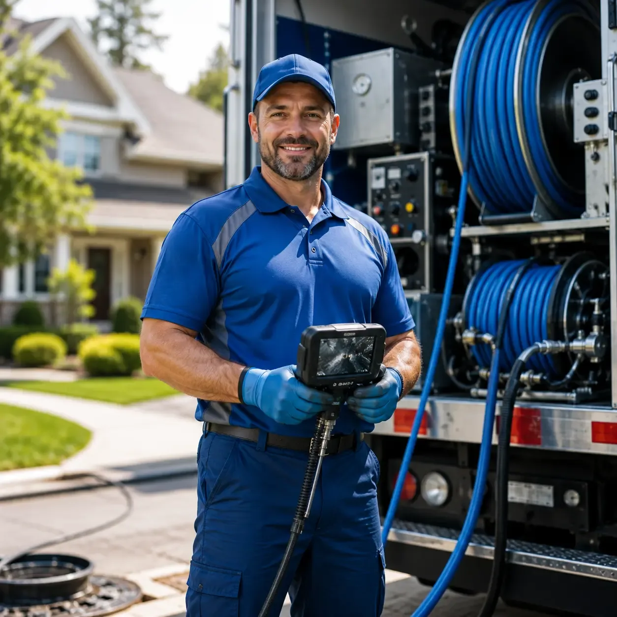 Local outdoor drain cleaning specialists in Peak, SC